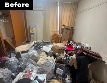 不用品回収実績ビフォー画像
