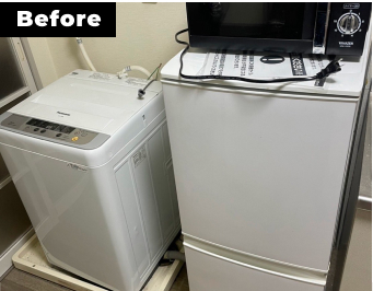 不用品回収実績ビフォー画像