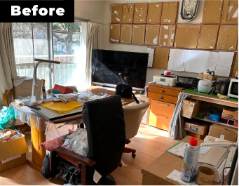 不用品回収実績ビフォー画像
