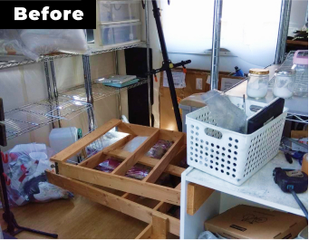 不用品回収実績ビフォー画像