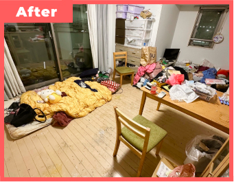 ゴミ屋敷片付けアフター画像