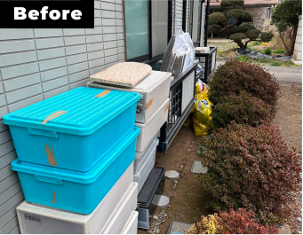 不用品回収実績ビフォー画像