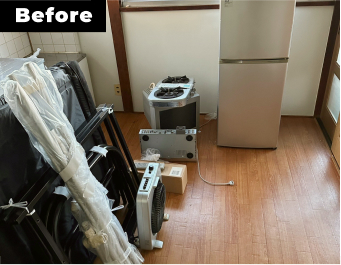 不用品回収実績ビフォー画像